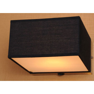 E14 11W Metal Fabric Acrylic Diffuser Wall Lamp Factory Price